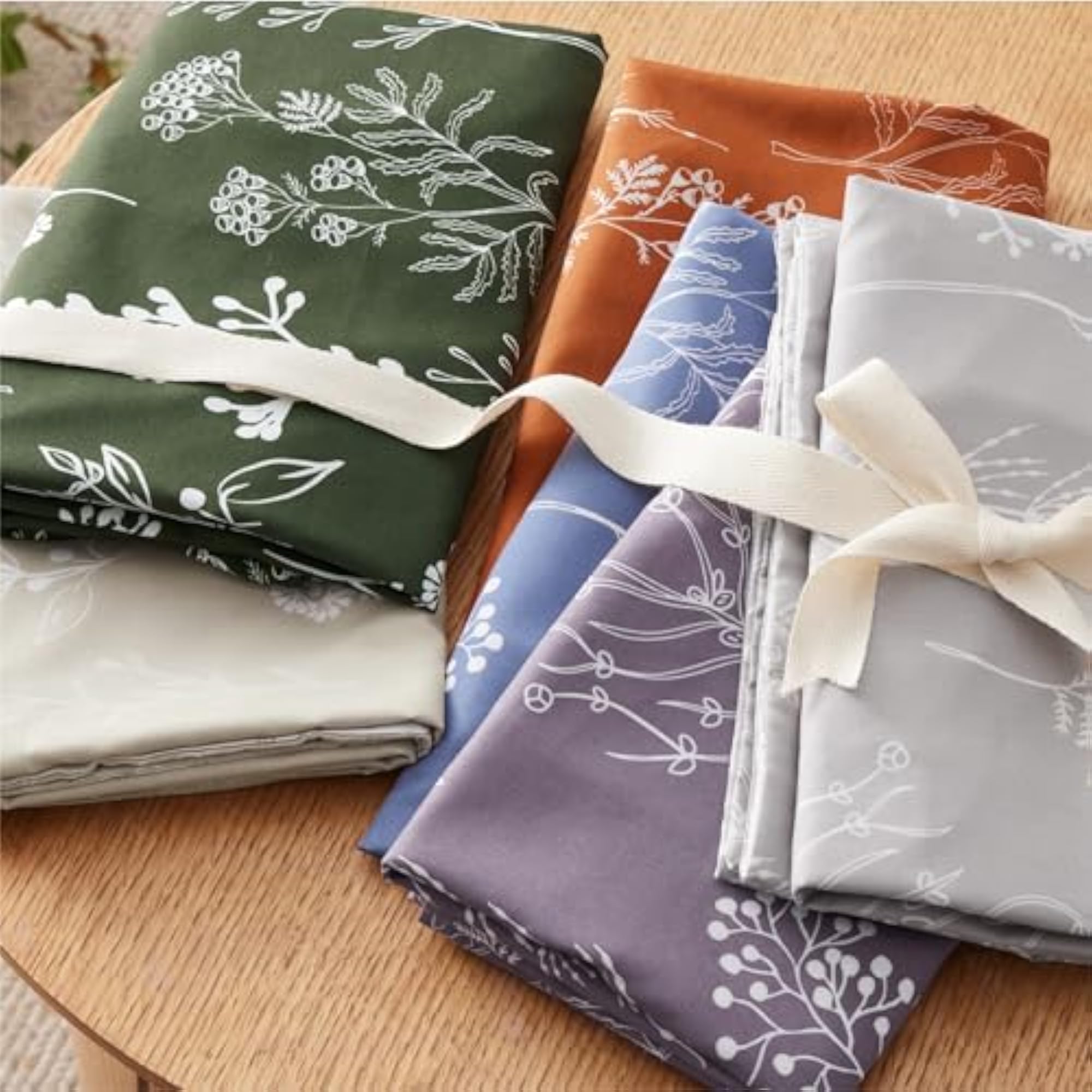 Duvet Cover King Size - Reversible Floral Design