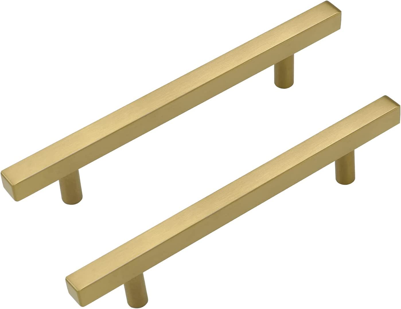 LONTAN 20 Pack Gold Kitchen Handles 192mm Gold Cupboard Handles Cabinet Hardware Drawer Pulls Kitchen Cupboard Furniture Stainless Steel — image 1