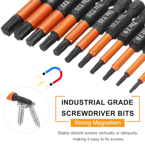 Puntas torx T7 magnéticas para reparación de electrodomésticos y paneles eléctricos 5