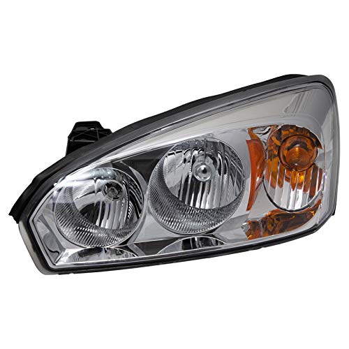 Image of TRQ Driver Side Headlight Assembly Compatible with 2004-2007 Chevrolet Malibu 2008 Malibu LS LT GM2502235