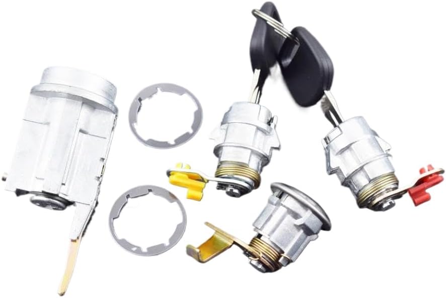 Ignition, Door, and Gas Lock Kit Compatible with Pickup Models 1988-1997, RN85, LN106