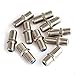 Pasow F81 Barrel Connectors High Frequency 3GHz Female to Female F-Type Adapter Couplers (10 pcs, Silver)