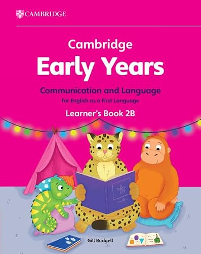 Cambridge Early Years Communication and Language for English as a First Language Learner's Book 2C: Early Years International