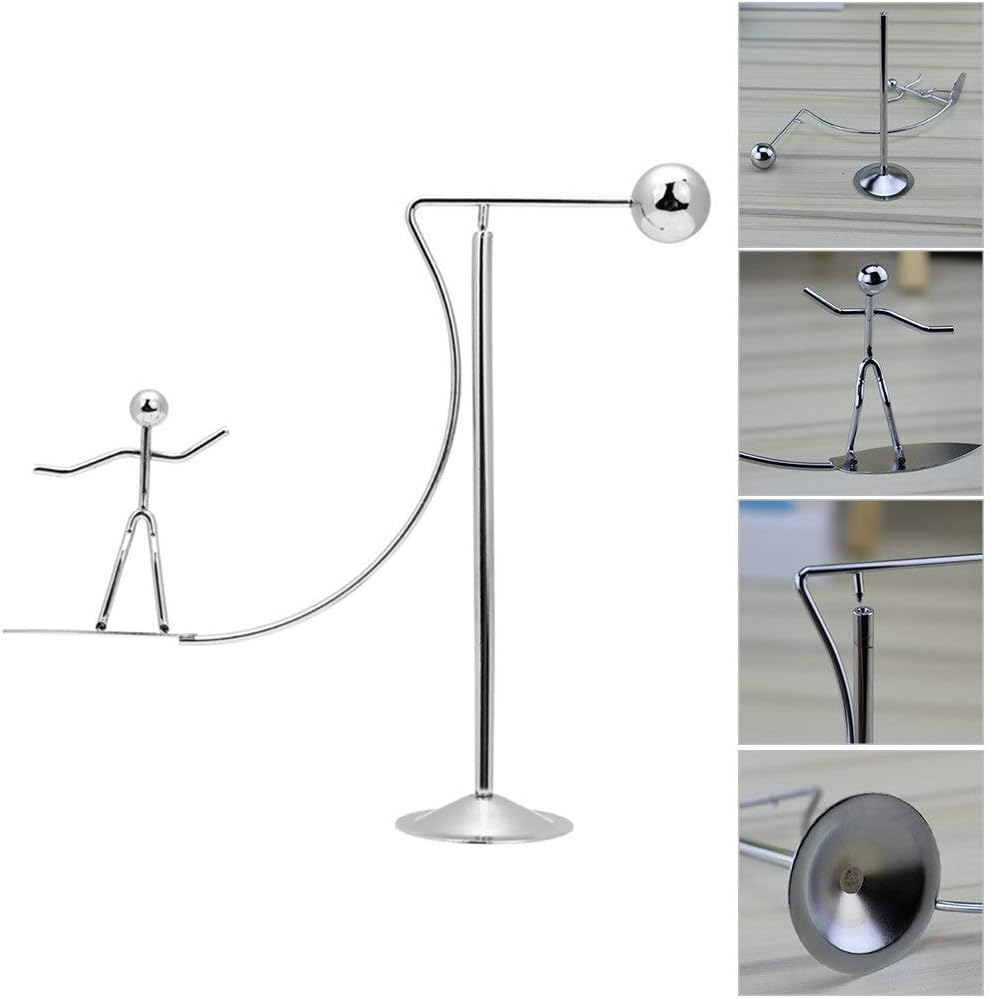 Sail Little Iron Man Tumbler Ornaments Innovative Home Crafts Exercise Weight Lifter Gadgets Eternal Exercise Instruments Office