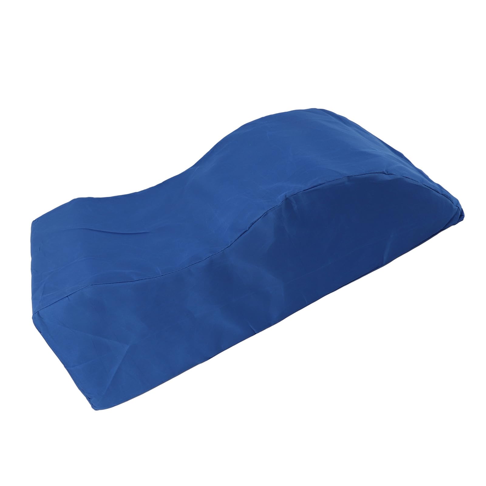 Almohada de Apoyo para Piernas de Viaje, Almohada Portátil de Elevación de Piernas con Soporte para Pies de Esponja en Forma de S para Personas Mayores