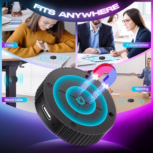 Image of 72GB (9880 Hour) Magnetic Voice Activated Recorder Device - Lymorvex Voice Recorder AI-Intelligent Noise Reduction, Portable Audio Recorder for Lectures /Meetings /Interviews