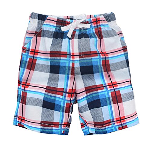 Image of Little Boys /Girls Shorts Clothes Set 2Pcs,1-8 Years (Navy Short-Baseball, 7-8 Years)