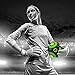 Millenti Soccer Balls Size 5 - Knuckle-It-Pro Black Soccer Ball with High-Visibility, Easy-to-Track Designs, SB0105BK, black green yellow red