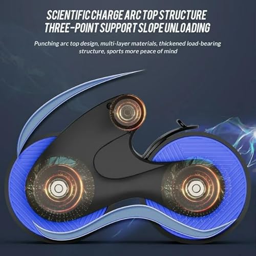 Taylor & Brown Automatic Rebound Abdominal Wheel, 2023 New Wheels Roller Domestic Abdominal Exerciser, Ab Roller For Abs Workout With Stable Double Wheels And Automatic Rebound - Image 9