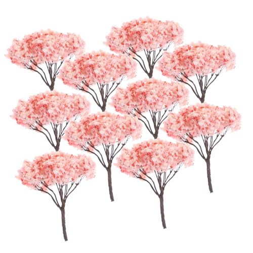 Happyyami 10 Piezas Arboles Micro Paisaje Ramas De Árboles De Jardín Grandes Plantas Artificiales Follaje Verde Falso Mini Árboles para Guirnaldas Artificiales Decoración De Musgo Exterior