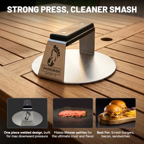 Sasquash 6 Inch Stainless Steel Press