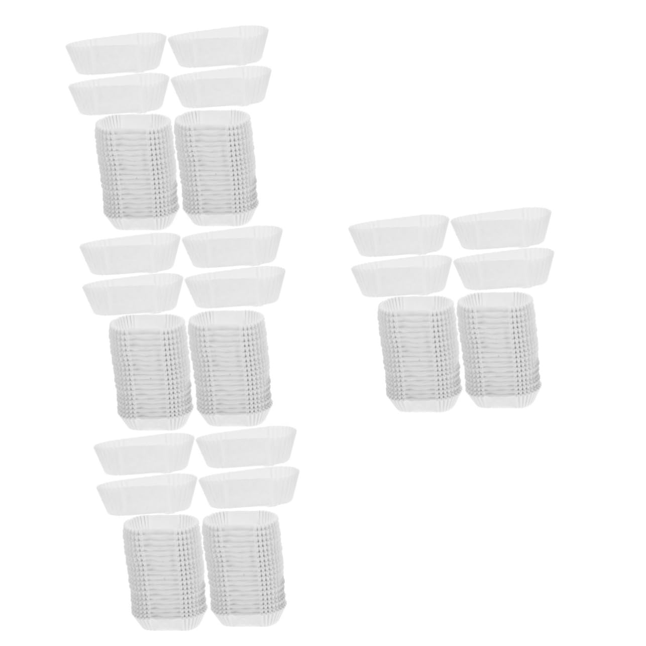 Alipis 4 Pièces Tasses à Gâteau Papier Résistantes à Haute Température pour Muffins Cupcakes Décorations