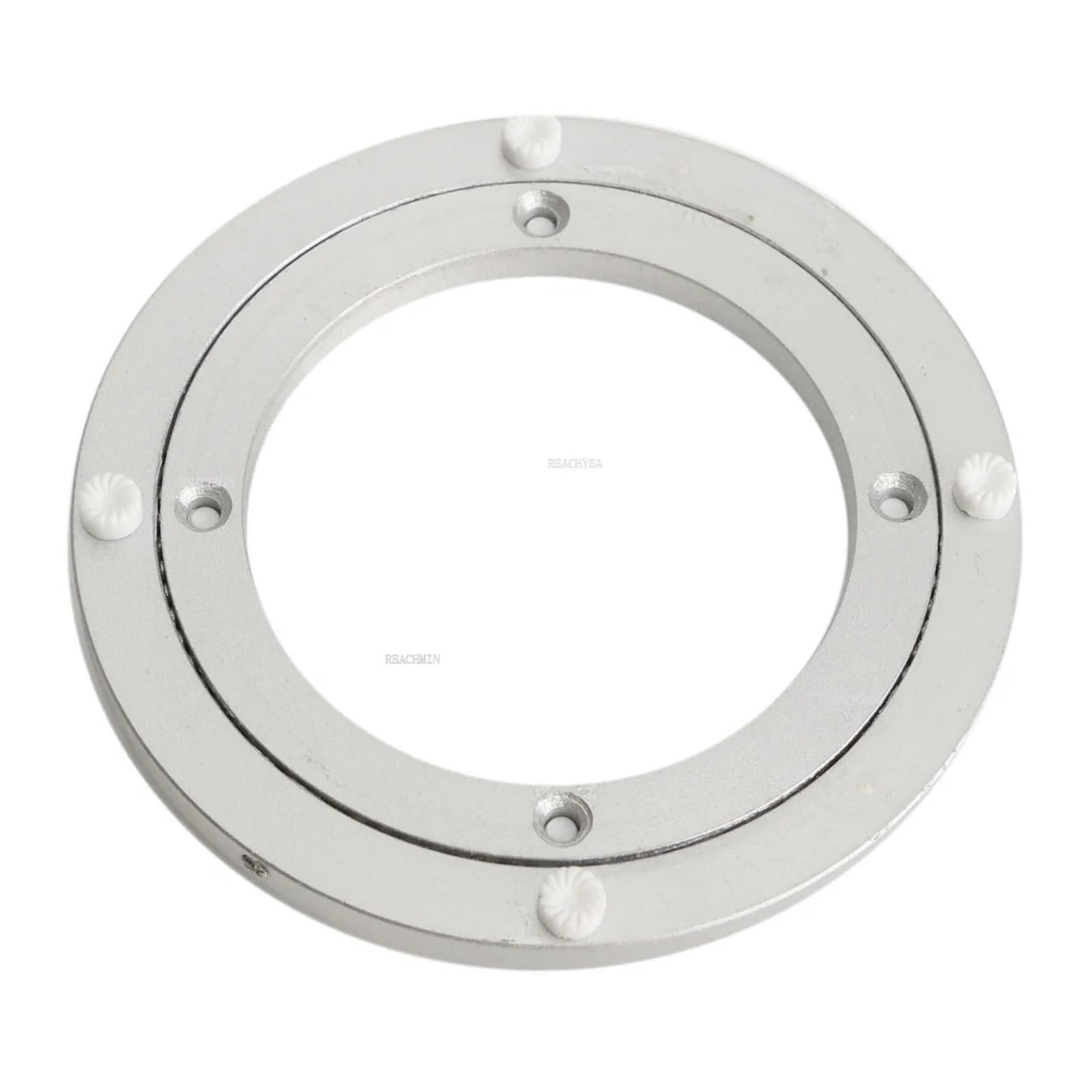 Ciężki aluminiowy obrotowy talerz obrotowy, okrągła obrotowa płyta, 7 rozmiarów, do dekoracji ciast, usług cateringowych(350mmx8.5cm)