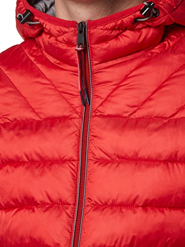 NAPAPIJRI Aerons Hood Giacca, Rosso (Sparkling Red...