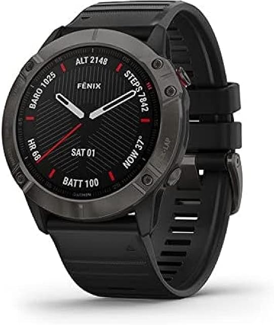 Garmin fenix6X Sapphire black/slate grey DLC 010-02157-11