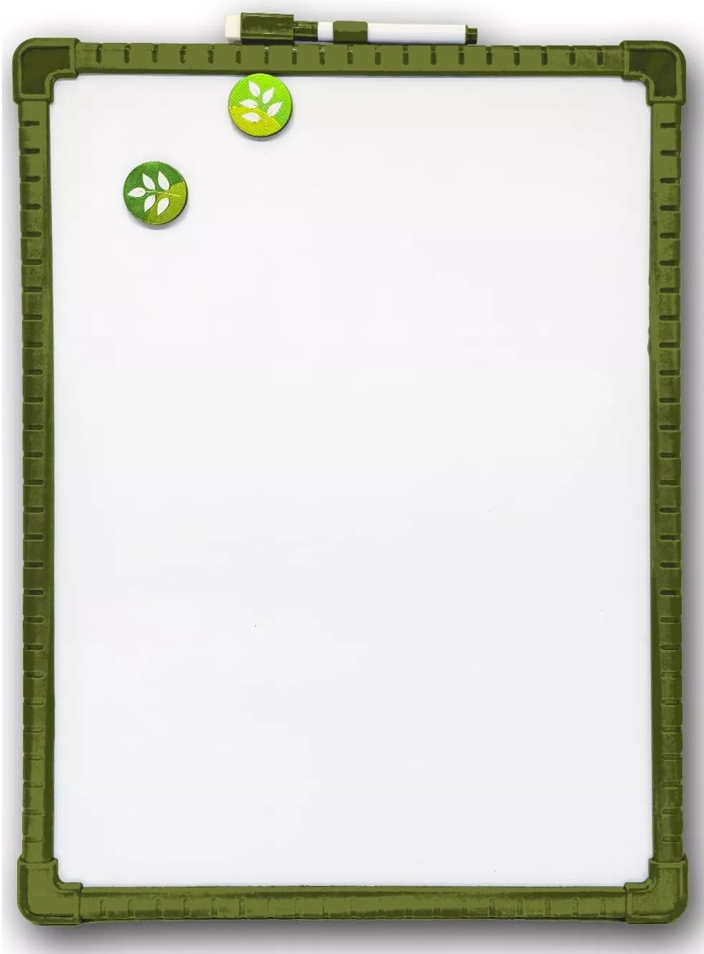 A3 Magnetic Whiteboard Dry Wipe Re-writable Pen Double Sided School/Home/Office (Green) โ image 1