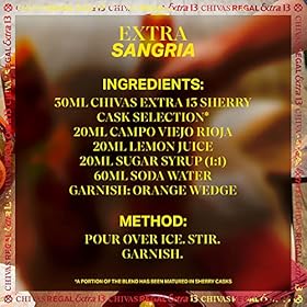 Chivas Regal Extra 13 Year Old Blended Scotch Whisky, 70cl With Gift Box – Chivas Regal