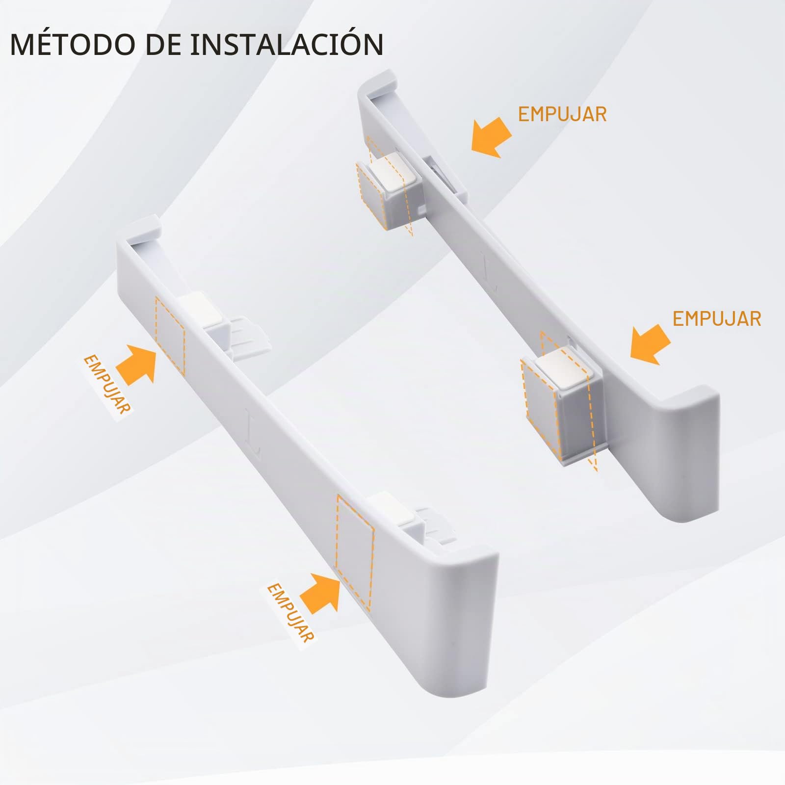 Amexo Soporte Horizontal para PS5, Soporte Base para PlayStation 5 con Alfombrilla Antideslizante, Soporte de Disipación de Calor para PS5 Slim Disc y Edición Digital (Blanco)