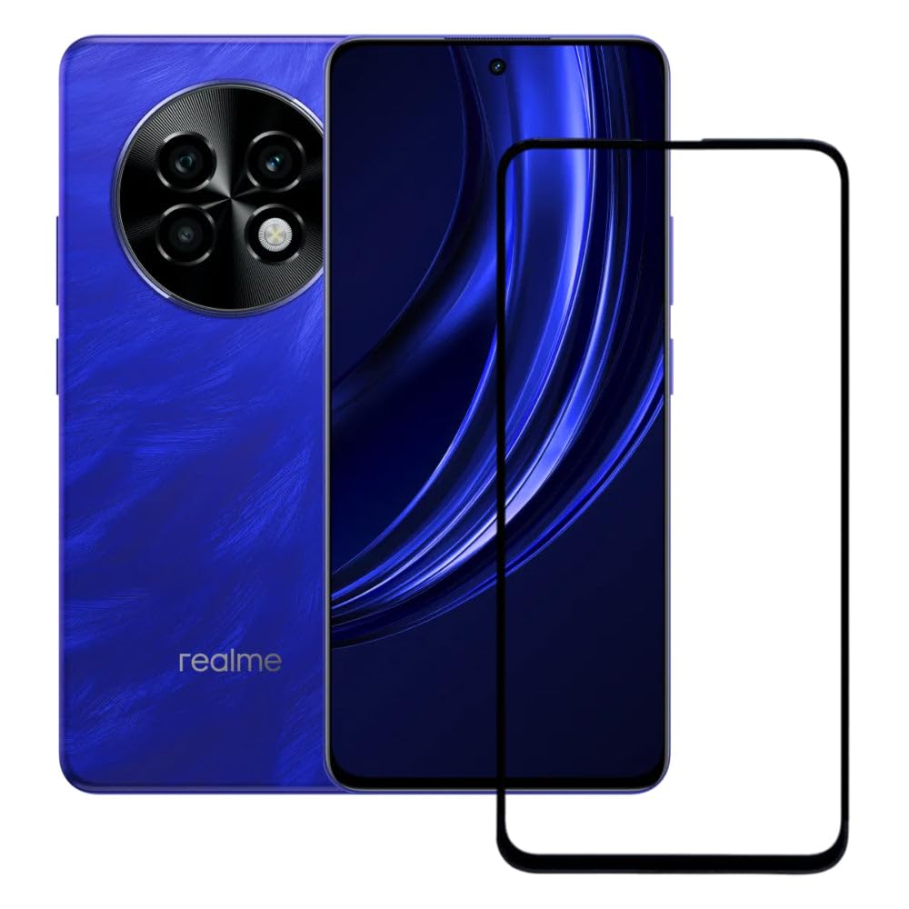 MoCoTech HD+ Edge-to-Edge Tempered Glass for Oneplus 9RT 5G/Realme Q5 Pro 5G/Realme GT 2 5G/Realme GT Neo2 5G/Realme GT Neo 3T 5G/13+ 5G/Realme Narzo 70 Turbo 5G/P1 Speed 5G/Oppo K10 Pro 5G/Oppo Reno8 Pro 5G/Oppo Reno8 Pro+ 5G/Oppo F25 Pro 5G/Oppo Reno11 F 5G/Motorola Moto G13/Vivo V30 Lite 5G/Redmi K70 5G/Redmi K70 Pro 5G/Redmi Note 13 Pro 5G/Poco X6 5G/Poco X6 Pro 5G/F6 5G/F6 Pro 5G – Full Screen Protector Guard, 9H Hardness, Anti-Scratch, Bubble Free, Case Friendly, Ultra Clear with Easy Installation Kit