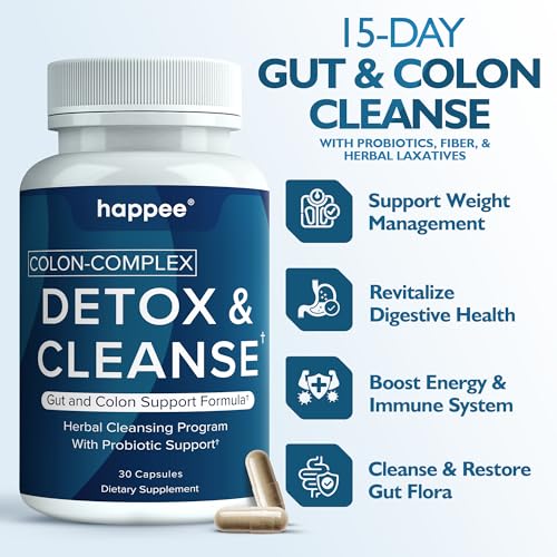 Happee CCDC-1 Colon Cleanser & Detox For Weight Loss Support – 15 Day Gut Support For Men & Women thumb #1