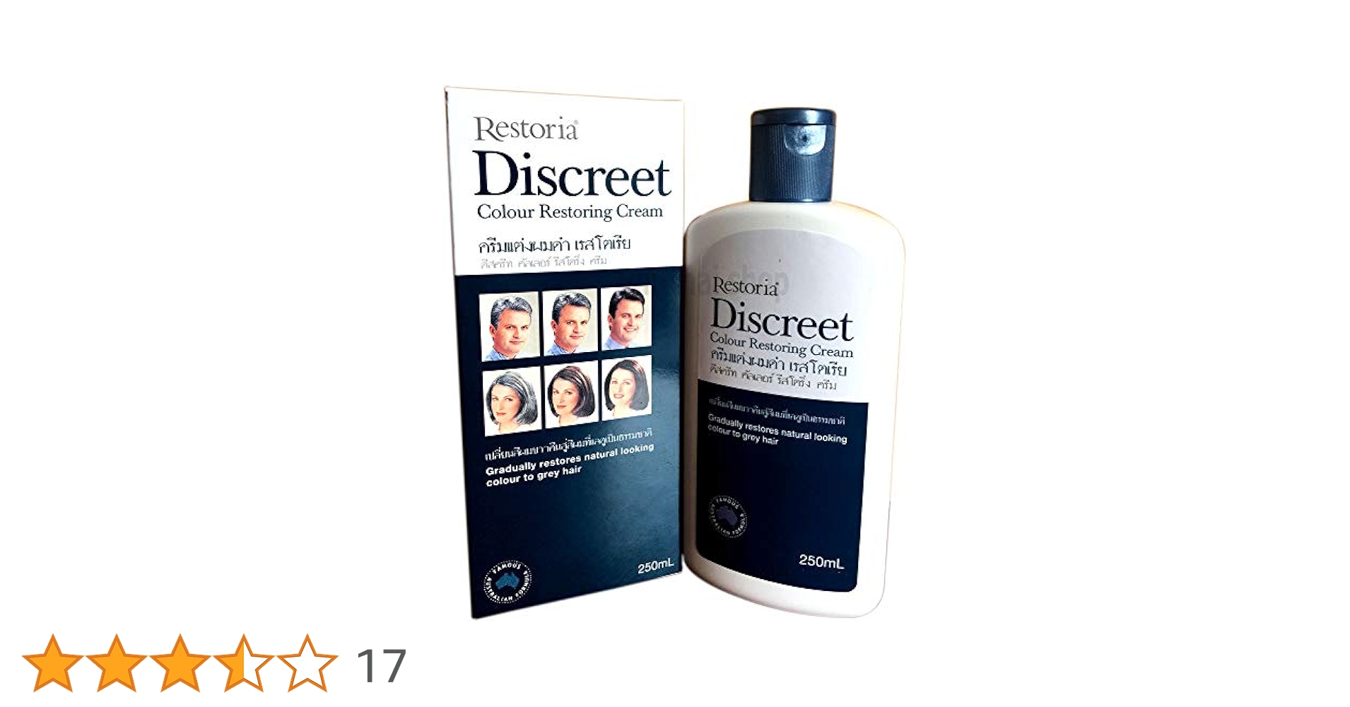 カラーリング・白髪染め Restoria Discreet 白髪ぼかしハイライト ▶︎白髪率 10% ▶︎新生部 2cm ▶︎毛先
