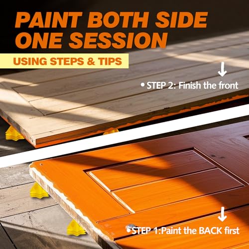 image for KATA Painters Painting Pyramid Stands: 36pcs Cabinet Doors Risers & Pa