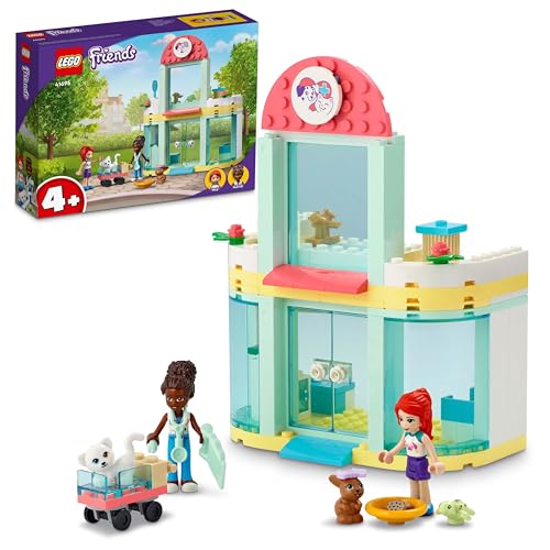Image of LEGO Friends Animal Clinic in Heartlake City 41695, Toy Blocks, Present, Animals, Doll, Girls, Ages 4 and Up