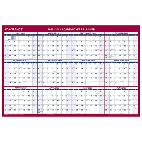 Photo 1 of AT-A-GLANCE 2022-2023 Erasable Calendar