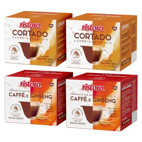 Set 80 Capsule Ristora Compatibili con le Macchine ad uso