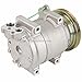 AC Compressor & A/C Clutch For Isuzu NPR Replaces Diesel Kiki DKS15D 506012-1710 2004 2005 2006 2007 2008 2009 2010 - BuyAutoParts 60-02495NA New