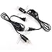 Himalayan Salt Lamp Cord with Dimmer Switch and One Bulb Set of 2