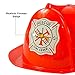 Funny Party Hats Fireman Hat -3 Pc Set - Fireman Helmet with Axe and Extinguisher - Firefighter Toys - Fireman Dress Up