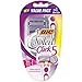 BIC Click 5 Soleil Women's Disposable Razors, 5 Blades With a Moisture Strip For a Smoother Shave, 1 Handle and 6 Cartridges, 7 Piece Razor Set