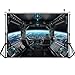 LYWYGG 7x5ft Vinyl Spaceship Interior Background Futuristic Science Fiction Photography Backdrops Spacecraft Cabin Photo Shoot Studio Props Astronomy Universe Galaxy Outer Space Station CP-37-0705