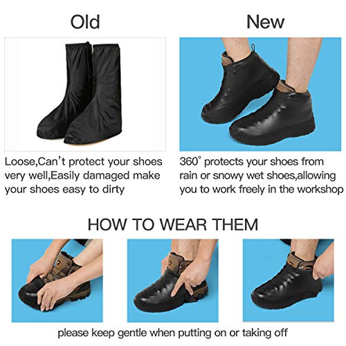 Cubres zapatos impermeables reutilizables WellUp miniatura 4