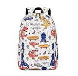 En esta práctica mochila puedes organizar tus útiles de la escuela o accesorios para el fin de semana. Cuenta con un compartimento principal lo suficientemente amplio para albergar ropa, toallas, una laptop o libros, mientras que el bolsillo delantero tiene espacio para lapiceros, llaveros, lápices y cargadores de celular. Además, cuenta con dos bolsillos laterales para botellas de agua, paraguas u otros artículos.