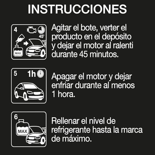 ERRECOM Bluet, Sellador de Fugas para solucionar Las pérdidas del Radiador y de los Sistemas de enfriamiento de los automóviles y motociclos, farasco del 250 mL - imagen 8
