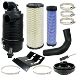 11013-0752 Air Filter Upgrade Kit fits Kawasaki FR651V FR691V FR730V - Heavy Duty Commercial Style Canister Air Filter Kit fits Kawasaki FR Series Engines Replaces#102-442, 11013-0752, 11013-7047