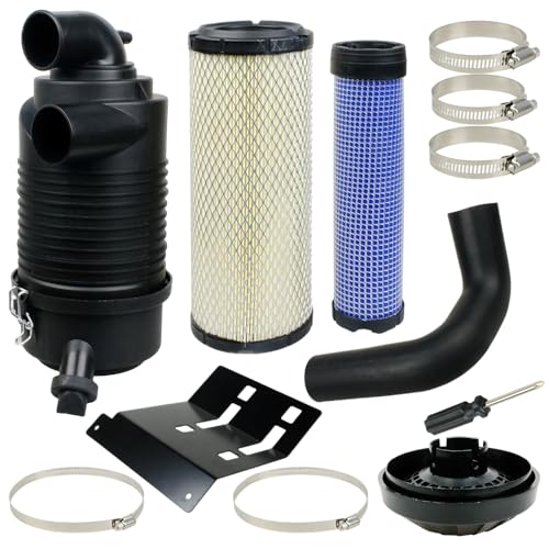 11013-0752 Air Filter Upgrade Kit fits Kawasaki FR651V FR691V FR730V - Heavy Duty Commercial Style Canister Air Filter Kit fits Kawasaki FR Series Engines Replaces#102-442 11013-0752 11013-7047