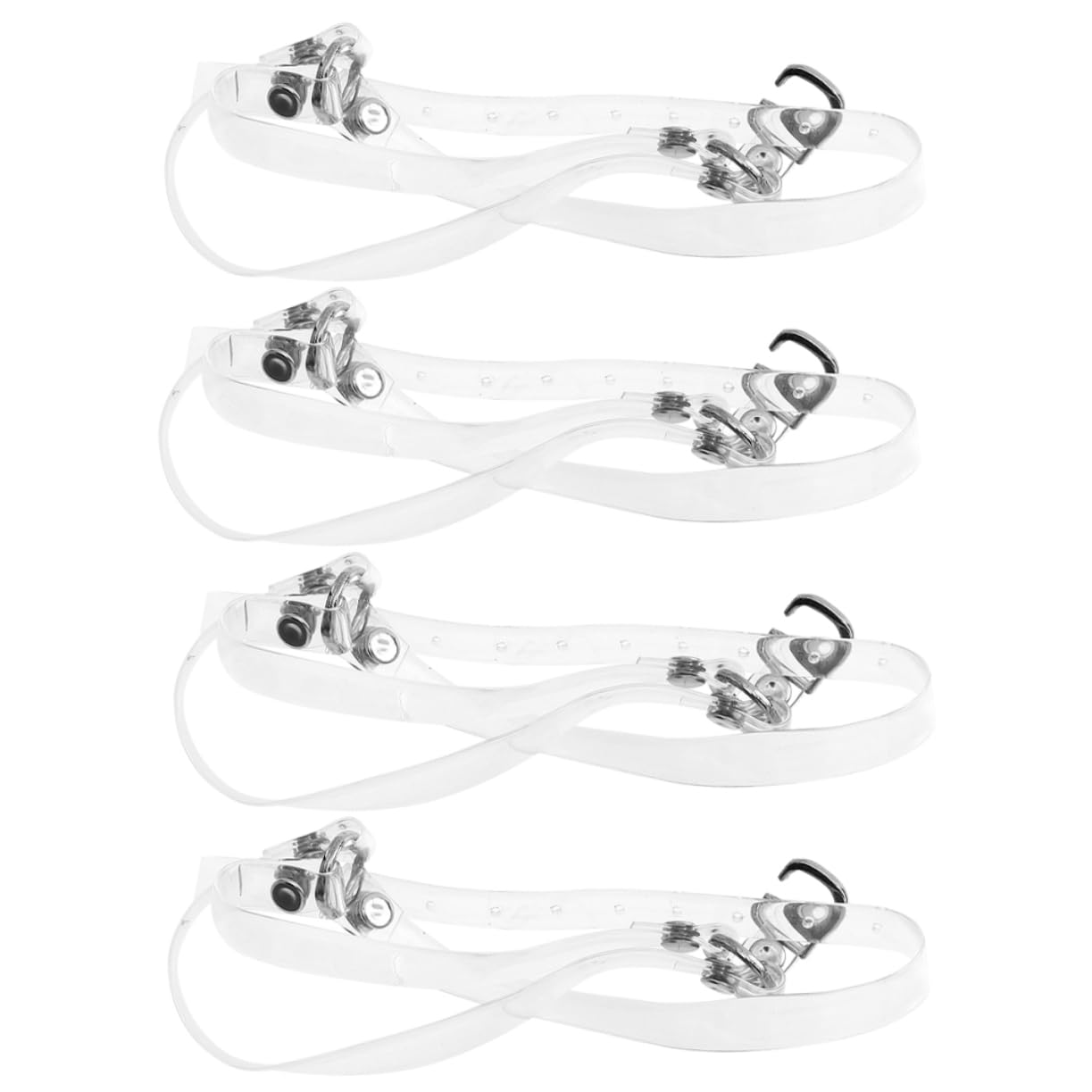 Lacets invisibles pour chaussures amples et fixation anti-glisse pour talons hauts - 8