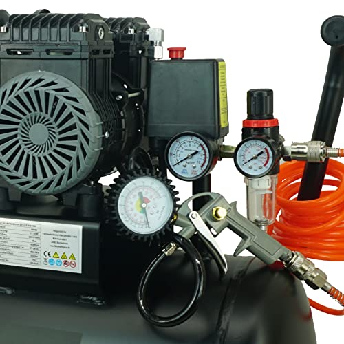 Trutzholm Brushless Silent Flüsterkompressor 50l für Hobby und Werkstatt