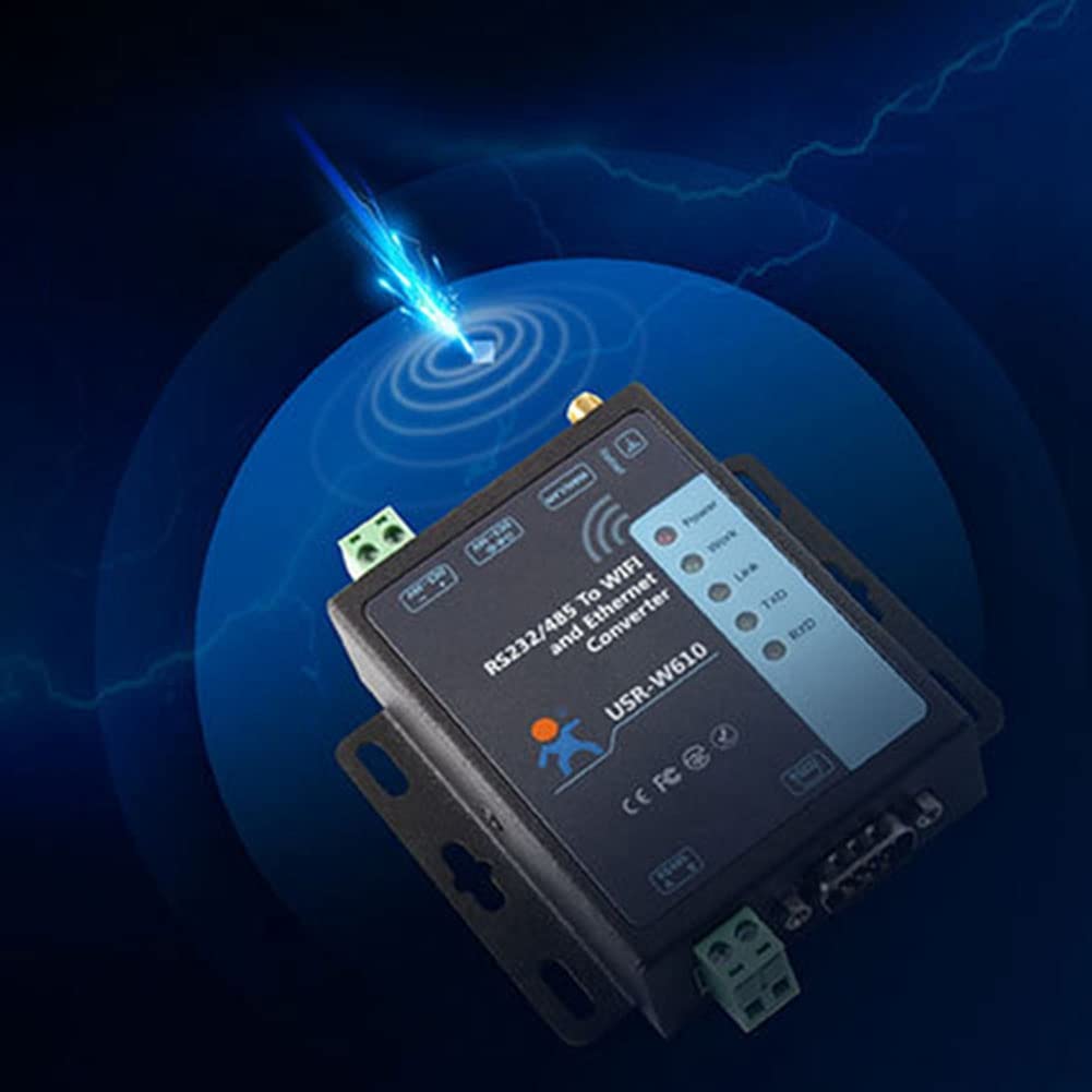 W610 HTTPS Serial RS232 Wireless Server Converter Servidor Web Integrado
