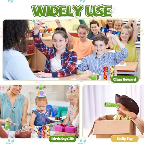 image for Xeehwb 16 Pcs Classic Kaleidoscopes,Vintage Educational Kaleidoscopes,