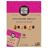 Second Nature Trail Mix, Wholesome Medley, 1.5 oz, 16-count