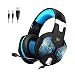 Wired Gaming Mouse, Diweit Combaterwing 4800 DPI Game Computer Mice 7 Buttons Design 6 Breathing LED Colors Changing High Precision for Gamer PC MAC Laptop