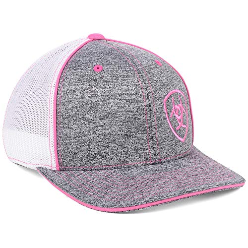 Ariat Womens 1504930 Pink/Heather Grey Cap #TOP2