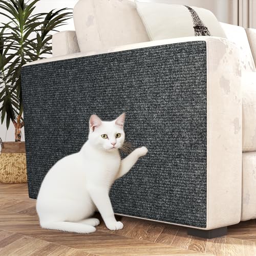 Rascador de pared para gatos adhesivo Decotalk gris oscuro miniatura 1