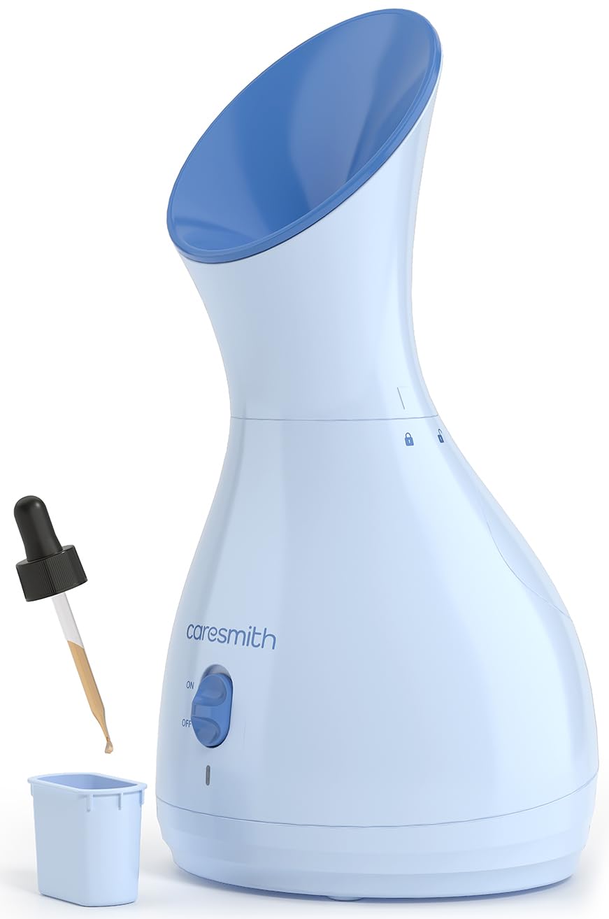 Caresmith 2 in 1 Face Steamer + Steamer for Cold and Cough | 16 Mins o
