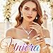 Unicra Bridal Wedding Jewelry Set Silver Rhinestone Necklace Earrings Sets Formal Costume Jewelry for Women and Brides (A-Silver)