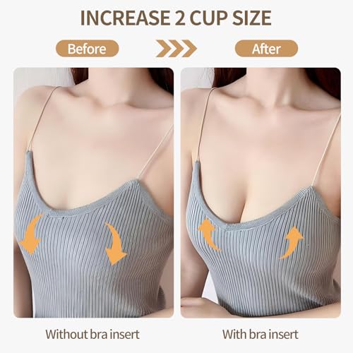 Double Sided Sticky Bra Inserts Push Up Ultra Boost Inserts Bra Pads Strapless Lift Bra Padding for Women4
